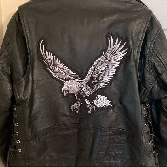 Vintage Hudson Leather Motorcycle Jacket - Picture 2 of 12